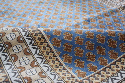 Mahi Blue Hand Knotted 60 X 90 Area Rug 905-145272 Image 9