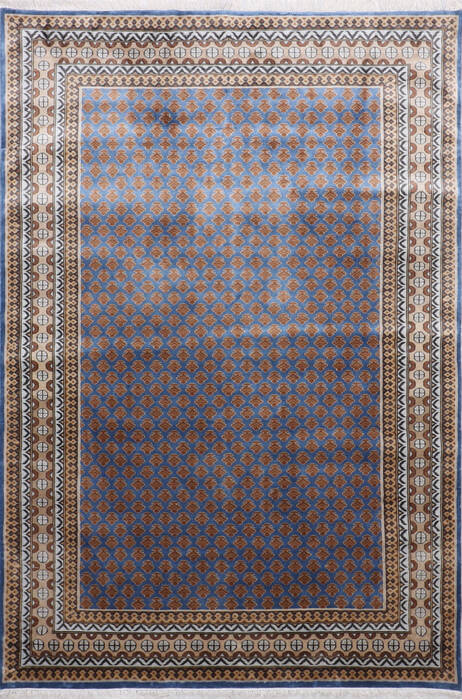 Mahi Blue Hand Knotted 60 X 90 Area Rug 905-145272 Image 0