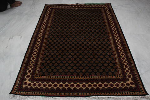 Mahi Black Hand Knotted 50 X 70 Area Rug 905-145273 Image 11