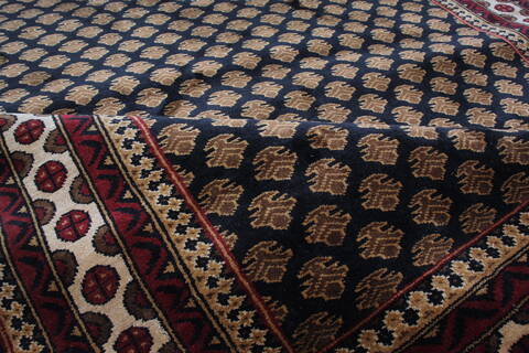 Mahi Black Hand Knotted 50 X 70 Area Rug 905-145273 Image 3
