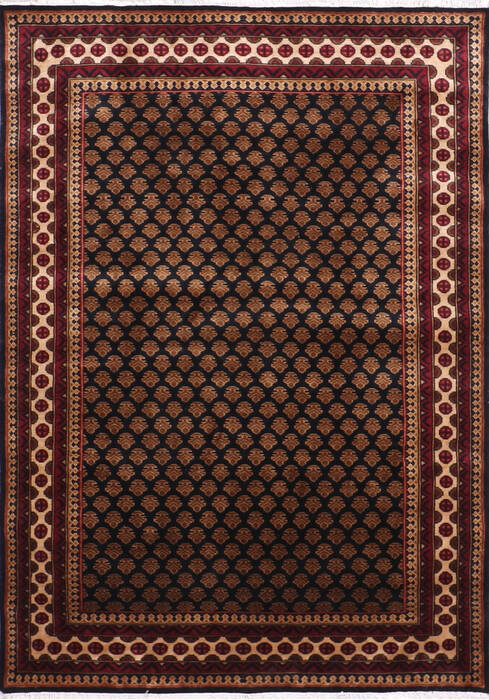 Mahi Black Hand Knotted 50 X 70 Area Rug 905-145273 Image 0