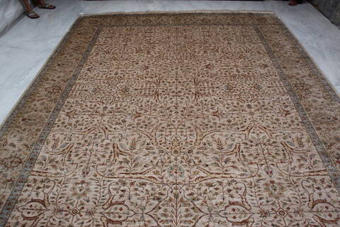 Jaipur White Hand Knotted 91 X 121 Area Rug 905-145275 Image 10