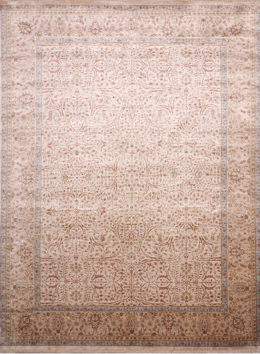 Jaipur White Hand Knotted 91 X 121 Area Rug 905-145275 Image 0
