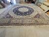 Nain Blue Hand Knotted 1511 X 1511 Area Rug 100-145276 Thumb 1