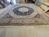 Nain Blue Hand Knotted 1511 X 1511  Area Rug 100-145276 Thumb 1