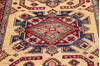 Kazak Beige Hand Knotted 41 X 63  Area Rug 700-145281 Thumb 3