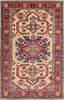 Kazak Beige Hand Knotted 41 X 63  Area Rug 700-145281 Thumb 0