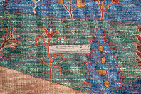 Chobi Multicolor Hand Knotted 42 X 64 Area Rug 700-145282 Image 6