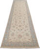 Chobi Beige Runner Hand Knotted 42 X 130  Area Rug 700-145283 Thumb 1