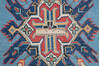 Kazak Blue Runner Hand Knotted 28 X 97 Area Rug 700-145285 Thumb 6