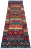 Chobi Multicolor Runner Hand Knotted 28 X 910  Area Rug 700-145286 Thumb 1