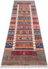 Chobi Multicolor Runner Hand Knotted 211 X 96  Area Rug 700-145287 Thumb 1