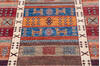 Chobi Multicolor Runner Hand Knotted 211 X 96 Area Rug 700-145287 Thumb 3