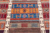 Chobi Multicolor Runner Hand Knotted 211 X 96  Area Rug 700-145287 Thumb 3