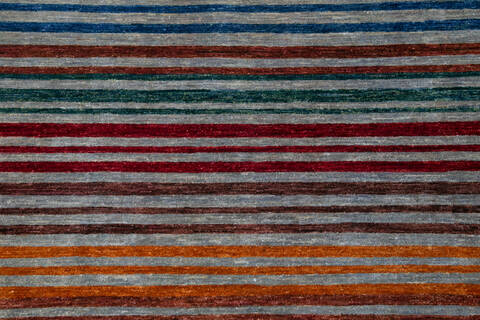Chobi Grey Hand Knotted 57 X 84 Area Rug 700-145292 Image 4