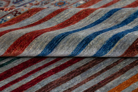 Chobi Grey Hand Knotted 57 X 84 Area Rug 700-145292 Image 6