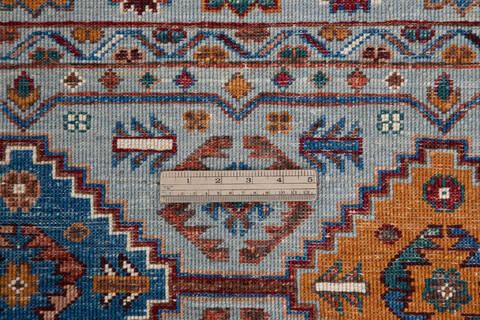 Chobi Grey Hand Knotted 57 X 84 Area Rug 700-145292 Image 7