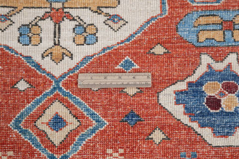 Chobi Beige Hand Knotted 40 X 510 Area Rug 700-145293 Image 5