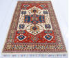 Chobi Beige Hand Knotted 40 X 510  Area Rug 700-145293 Thumb 1