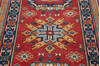 Kazak Red Runner Hand Knotted 29 X 97  Area Rug 700-145294 Thumb 3