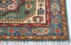 Kazak Green Hand Knotted 40 X 60 Area Rug 700-145300 Thumb 4