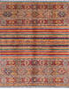 Chobi Red Hand Knotted 69 X 85  Area Rug 700-145303 Thumb 0