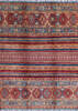 Chobi Red Hand Knotted 511 X 80  Area Rug 700-145304 Thumb 0