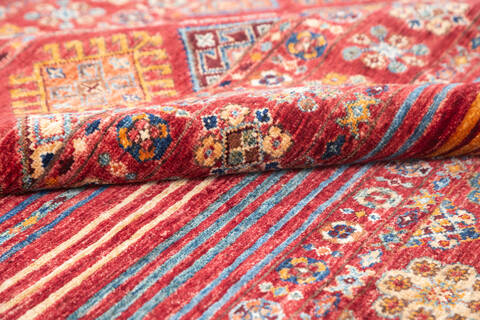 Chobi Red Hand Knotted 58 X 80 Area Rug 700-145307 Image 5