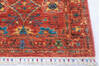 Chobi Orange Runner Hand Knotted 27 X 82  Area Rug 700-145309 Thumb 4