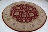 Jaipur Red Round Hand Knotted 80 X 81  Area Rug 905-145315 Thumb 6