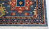 Chobi Blue Hand Knotted 40 X 60  Area Rug 700-145318 Thumb 4