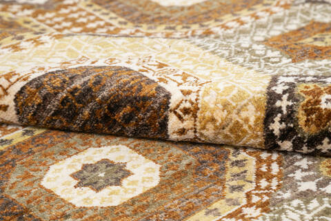 Chobi Brown Hand Knotted 40 X 59 Area Rug 700-145320 Image 5