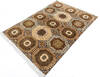 Chobi Brown Hand Knotted 40 X 59  Area Rug 700-145320 Thumb 2