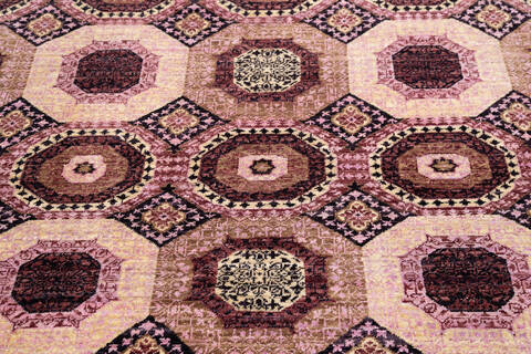 Chobi Red Hand Knotted 50 X 69 Area Rug 700-145324 Image 3