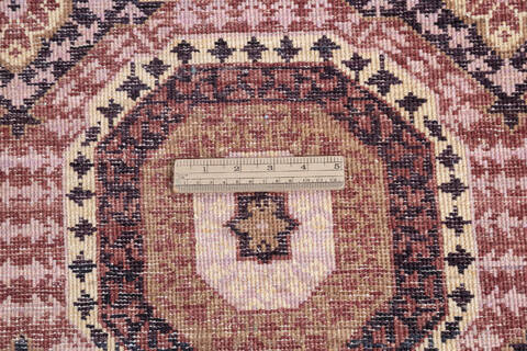 Chobi Red Hand Knotted 50 X 69 Area Rug 700-145324 Image 6