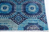 Chobi Blue Hand Knotted 60 X 90 Area Rug 700-145328 Thumb 4