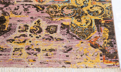 Chobi Multicolor Hand Knotted 51 X 611 Area Rug 700-145333 Image 4