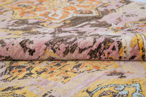 Chobi Multicolor Hand Knotted 51 X 611 Area Rug 700-145333 Image 5