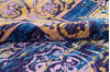Chobi Blue Hand Knotted 57 X 710 Area Rug 700-145335 Thumb 5