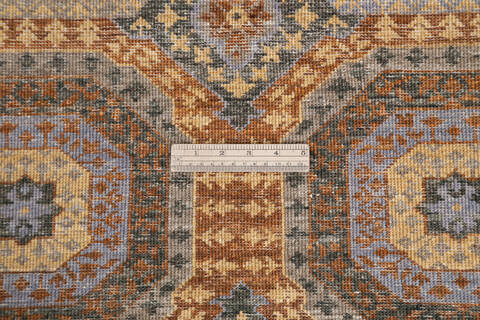 Chobi Brown Hand Knotted 80 X 100 Area Rug 700-145338 Image 6