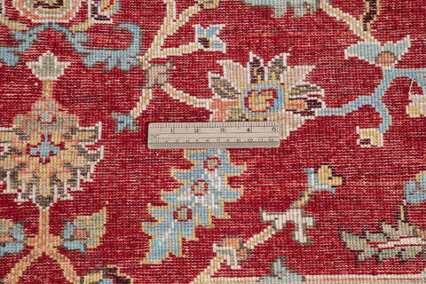 Chobi Red Hand Knotted 51 X 68 Area Rug 700-145339 Image 6