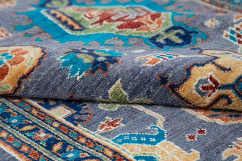 Chobi Grey Hand Knotted 311 X 511 Area Rug 700-145341 Image 5