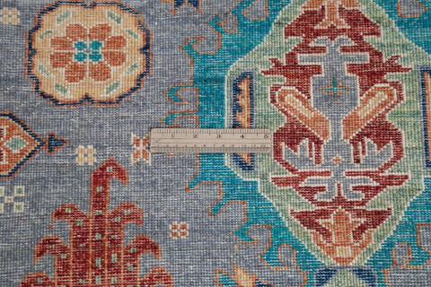 Chobi Grey Hand Knotted 311 X 511 Area Rug 700-145341 Image 6