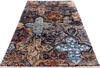 Modern Multicolor Hand Knotted 410 X 68 Area Rug 700-145343 Thumb 1