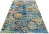 Modern Blue Hand Knotted 60 X 90  Area Rug 700-145346 Thumb 1
