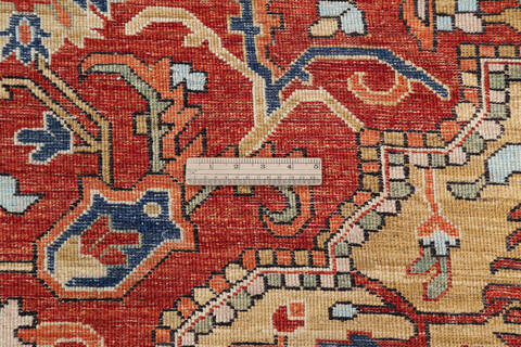 Chobi Red Hand Knotted 90 X 120 Area Rug 700-145348 Image 7