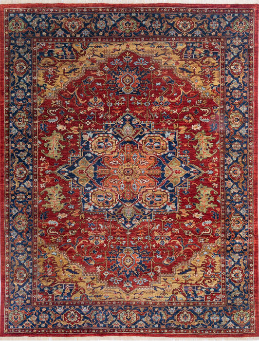 Chobi Red Hand Knotted 90 X 120 Area Rug 700-145348 Image 0