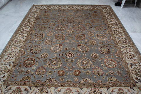 Jaipur Blue Hand Knotted 80 X 103 Area Rug 905-145349 Image 10