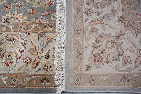 Jaipur Blue Hand Knotted 80 X 103 Area Rug 905-145349 Image 11