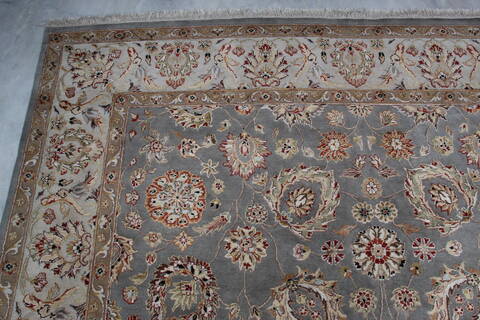 Jaipur Blue Hand Knotted 80 X 103 Area Rug 905-145349 Image 6